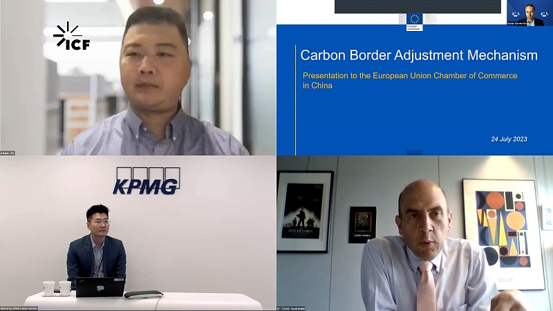 Online Meeting with the EU Commission DG TAXUD on the Carbon Border Adjustment Mechanism (CBAM)